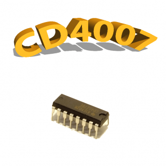 CD4007UBE - Inverseur, 3 V à 15 V, DIP-14, CD4007, 4007