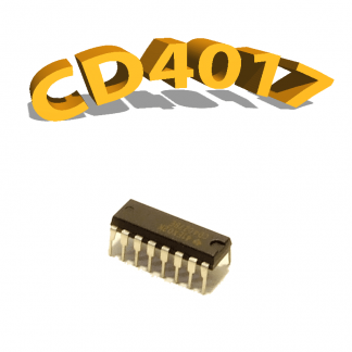CD4017BE - Compteur Décade/ Diviseur, 11 MHz, 3V à 15 V, DIP-16