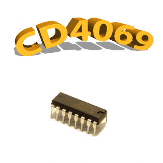 CD4069BE- Inverseur, 3 V à 15 V, DIP-14, CD4069, 4069