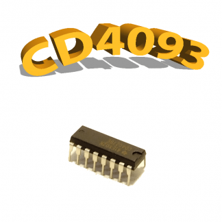 CD4093BE- Trigger de Schmitt / Porte NON-ET, 3 V à 15 V, DIP-14, CD4093, 4093