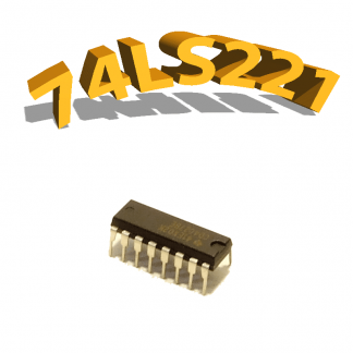 74LS221 - Monostable Multi-vibrateur, DIP16