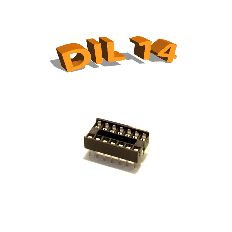 Support CI 14 broches