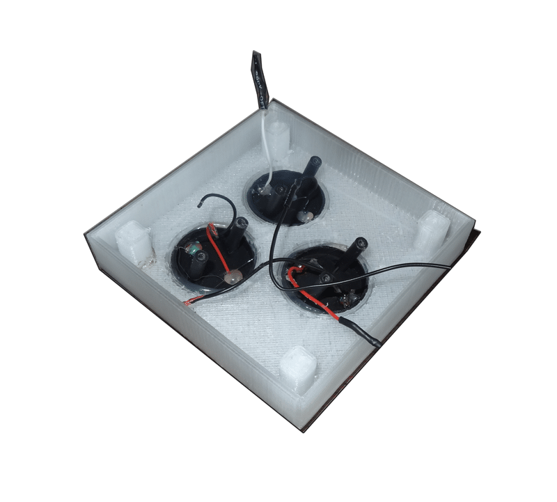 couvercle boitier à assemblé