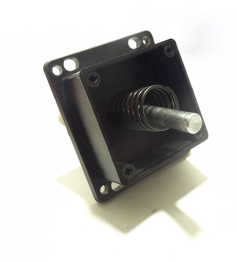 axe assemblé dans son logement