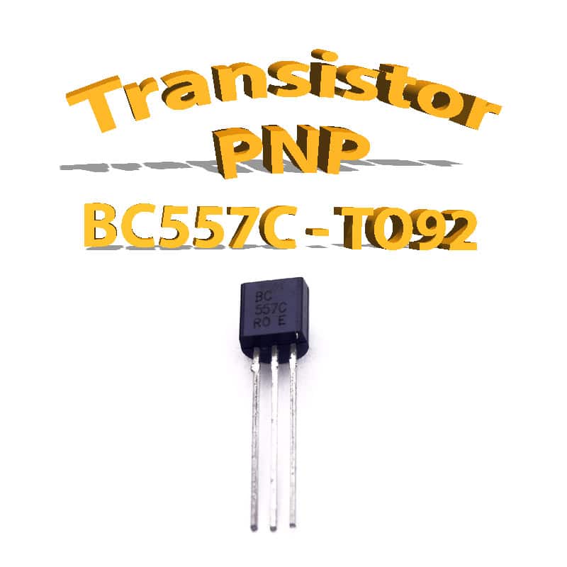 BC557C Transistors Bipolaire PNP 75 MHz 50 V TO92 Optimal