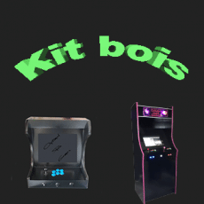 Boutique rétro gaming-kit bois arcade-Optimal Pro tech