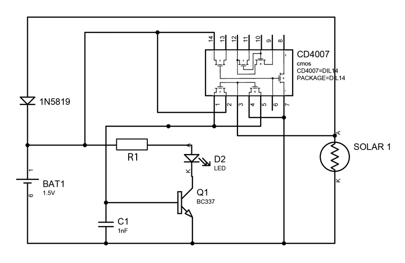 schéma panneaux solaires