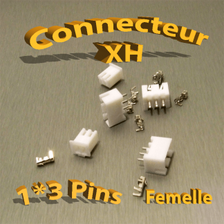 Connecteur XH 3 Pins Femelle