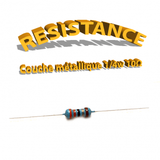 Résistance 10 ohm métallique