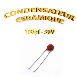 Condensateur Céramique 100pf - 100 - 50V