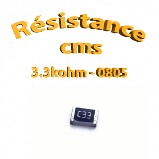 resistance cms 0805 3.3kohm