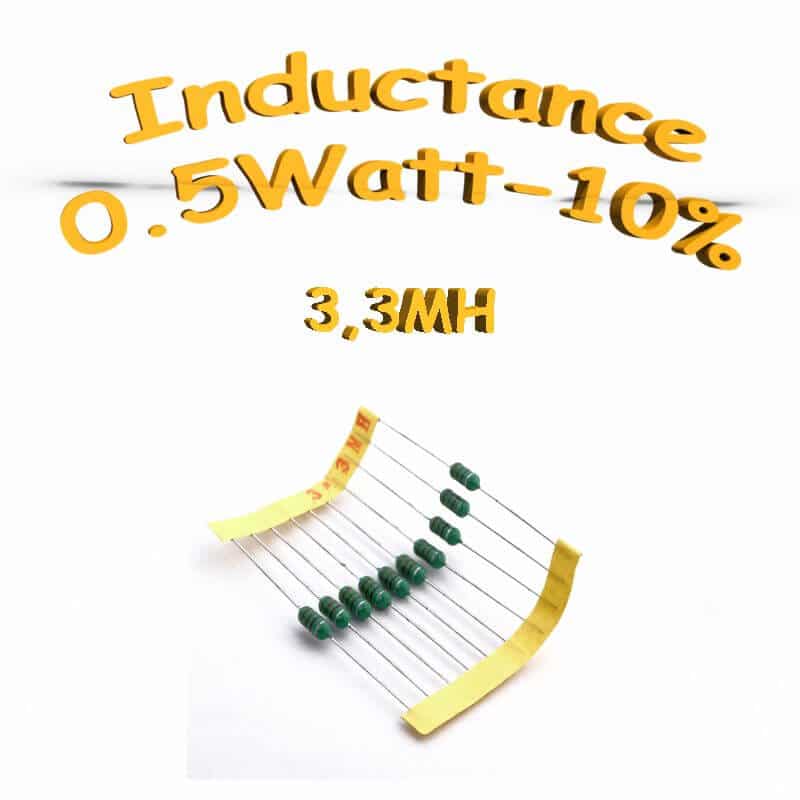 inductance 3.3MH - Inductor 3.3MH 0,5w 10%