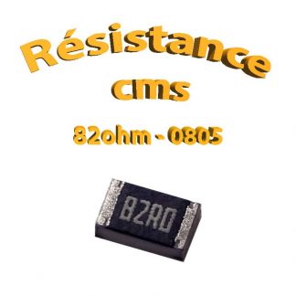 resistance-cms-0805-82ohm-1%-1/8w