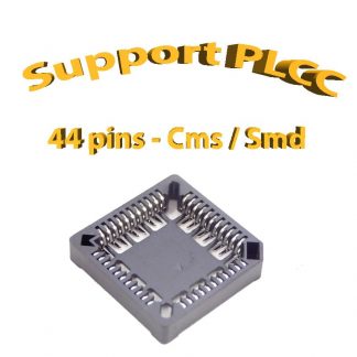 Support PLCC44 - 1A - 260° - Cms / Smd