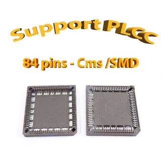 Support PLCC84 - 1A - 260° - CMS / SMD