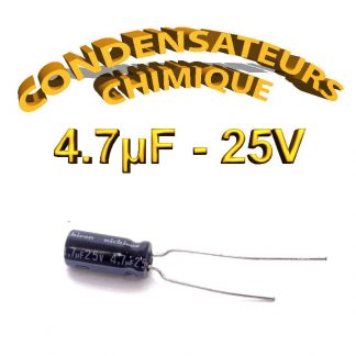 condensateur chimique electrolytique 6,8uf 400v