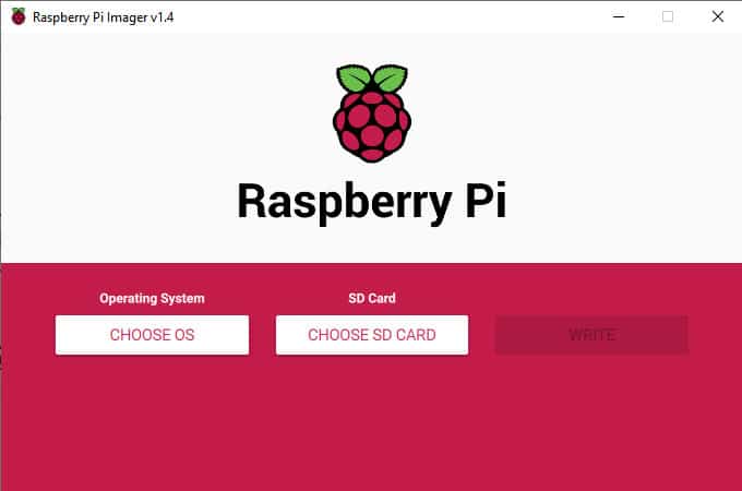 Raspberry PI - PI imager