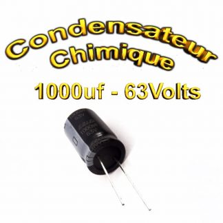 Condensateur chimique 1000uF 63V