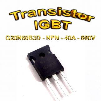 G20N60 - HGTG20N60B3D Transistor IGBT N 600V 20A 165W TO-247