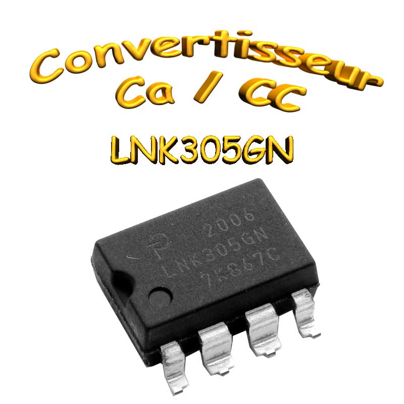 MOSFET intégré Commutateur hors ligne AC-DC LNK304PN Entrée 85 VAC 265 VA