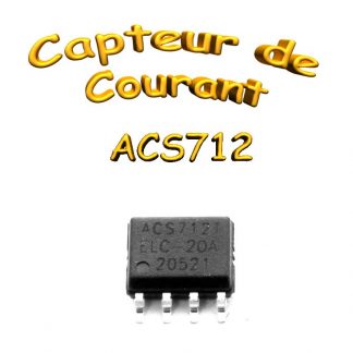 ACS712 - 20A - Capteur de courant - So 8 - 100mv