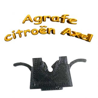 Agrafe bandeau aile arrière Citroën Axel