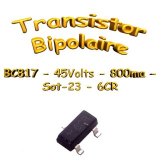 BC817 / 6CR - Transistors Bipolaire - NPN - 45v - 800ma - Sot-23