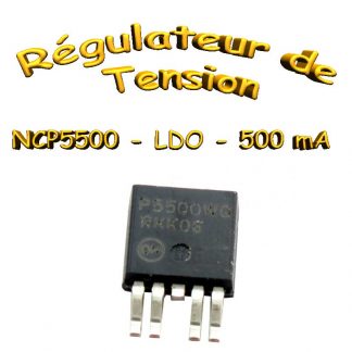NCP5500 - Régulateurs de tension 0.5A ajustables - DPAK4