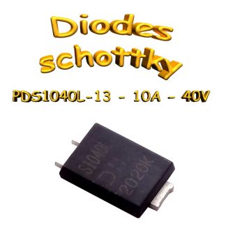 PDS1040L - Diode redresseuse , 10A, 40V, - PowerDI 5