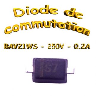 Diode BAV21WS / S7 - 250V - 0.2A - SOD323f - CMS