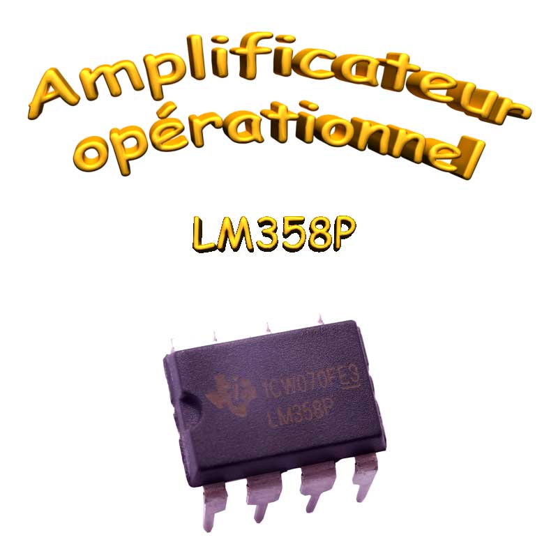 LM358P - amplificateurs opérationnels - 2 OP