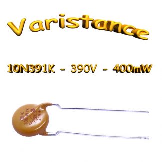 10N391K - Varistance 390 Volts - 400mW - oxyde métal
