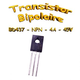 BD437 - Transistor NPN - 45v - 4A - TO126- 36W