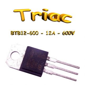 BTB12 Triac 600V, 16A, 50ma THT, TO220