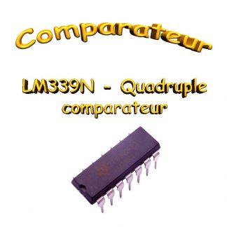 LM339N - Comparateur universelle de précision - Dip 14