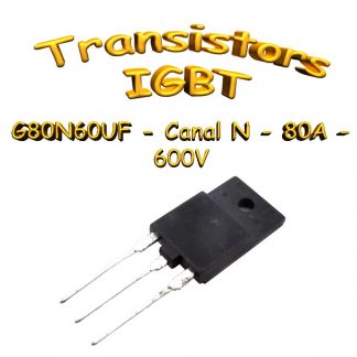 G80N60UF - Transistor IGBT N 600V 80A 165W TO-3PF
