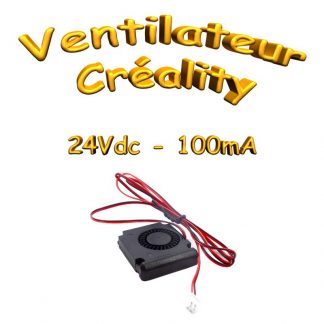 Ventilateur centrifuge 40x40x10mm - 24V - imprimante Creality