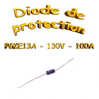 P6KE13A - Diode TVS bidirectionnelle - 130V - 100A Do-15