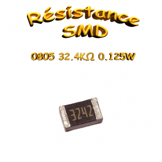 Résistance CMS précise 32,4 kΩ 0,1% 0805