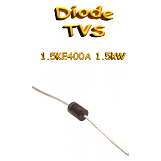 Diode TVS unidirectionnelle 1.5kW 400V DO-201AD 1.5KE400A