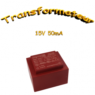 Transformateur encapsulé MYRRA 44335 1.5VA 2x15V