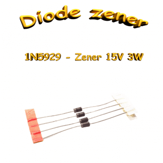 Diode Zener 1N5929BRLG 15V 3W DO-41