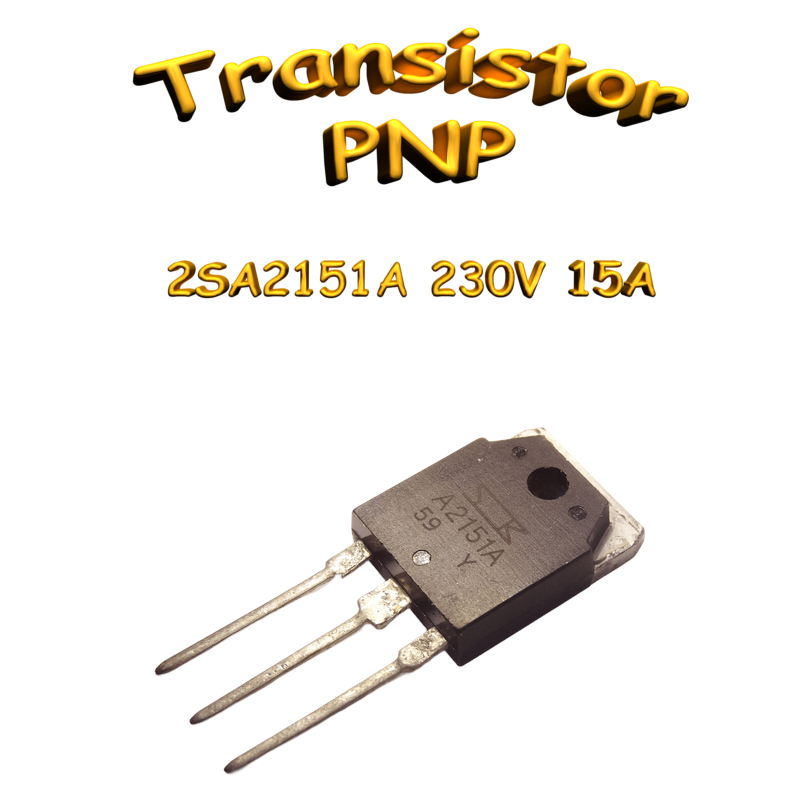 Transistor Audio PNP 2SA2151A, 160W, TO-3P