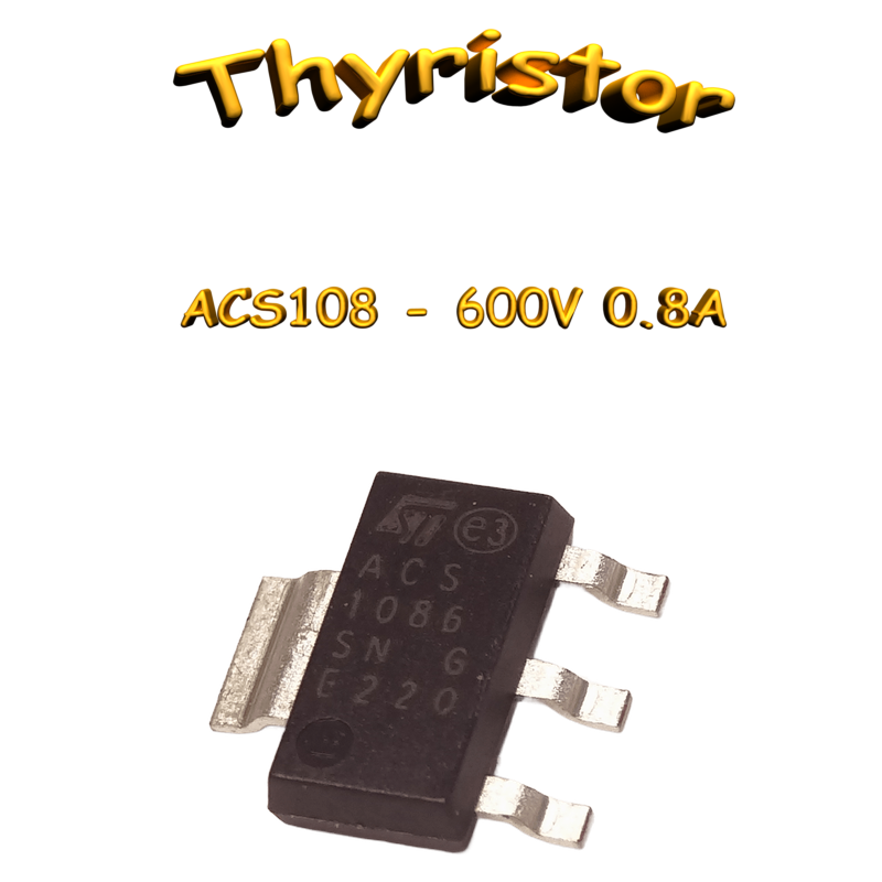 Thyristor 0.8A 600V SOT-223 ACS108-6SN
