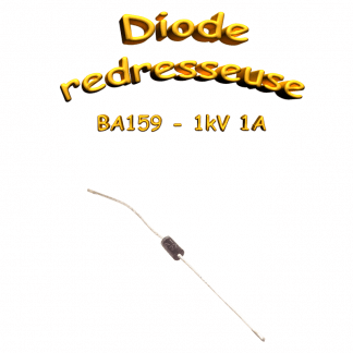 Diode de redressement rapide BA159-E3/54 1A 1000V DO-41