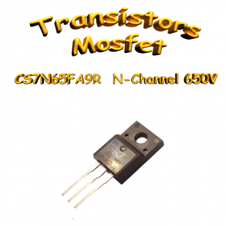 CS7N65FA9R Transistor MOSFET N-Channel 650V 7A TO-220F