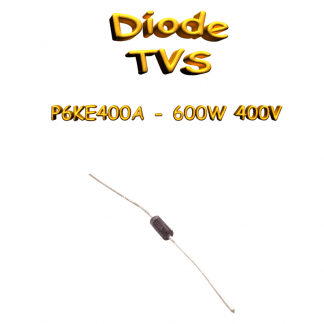 Diode TVS unidirectionnelle P6KE400A 600W 400V DO-15