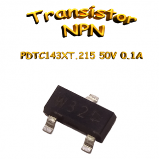Transistor NPN à résistances intégrées PDTC143XT 50V 100mA SOT23