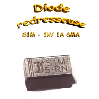 Diode redresseuse SMD SMA S1M 1000V 1A