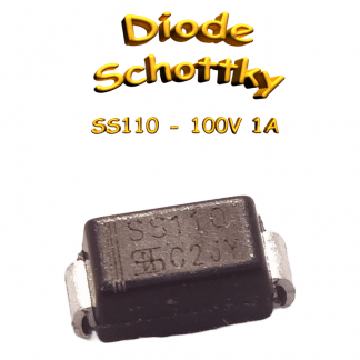 Diode Schottky SMD SS110 100V 1A SMA